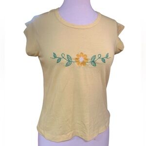 Vintage 70’s era baby doll tee size M